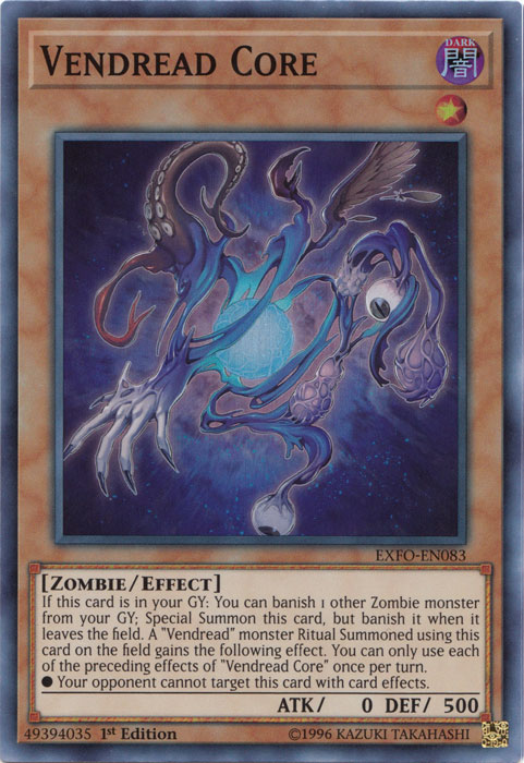 Vendread Core [EXFO-EN083] Super Rare | Clutch Gaming