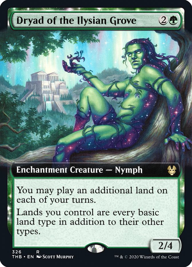 Dryad of the Ilysian Grove (Extended Art) [Theros Beyond Death] | Clutch Gaming