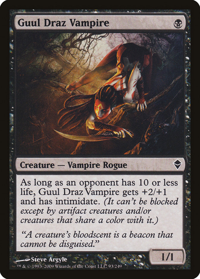 Guul Draz Vampire [Zendikar] | Clutch Gaming