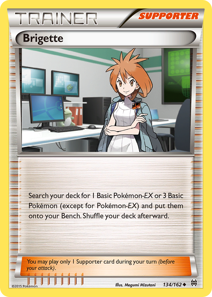 Brigette (134/162) [XY: BREAKthrough] | Clutch Gaming