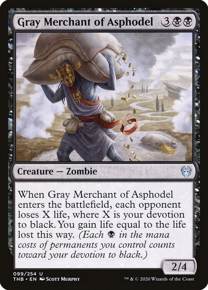 Gray Merchant of Asphodel [Theros Beyond Death] | Clutch Gaming