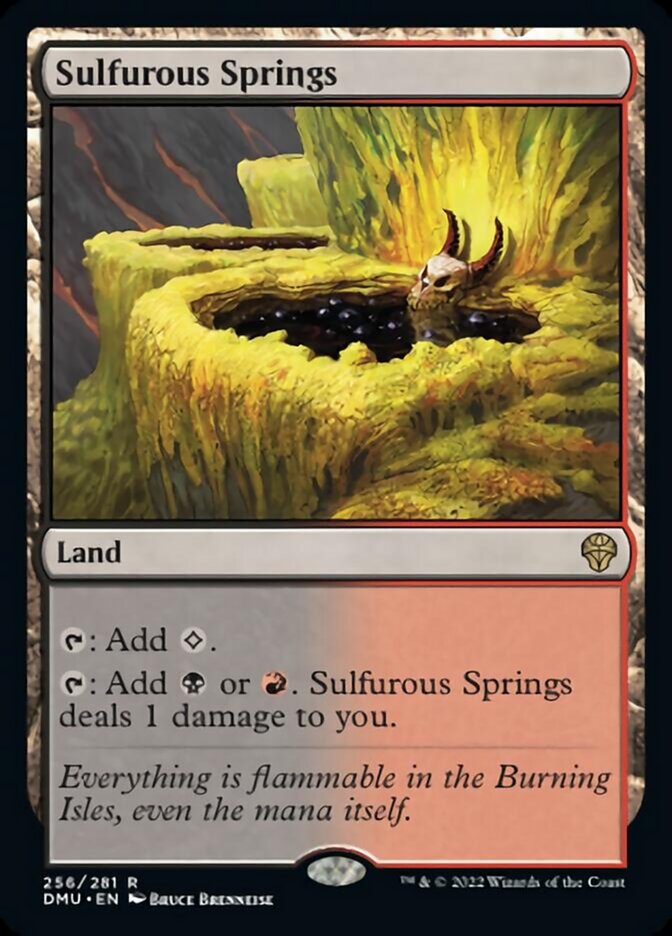 Sulfurous Springs [Dominaria United] | Clutch Gaming