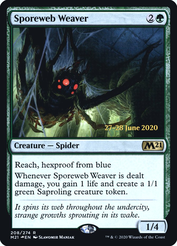 Sporeweb Weaver [Core Set 2021 Prerelease Promos] | Clutch Gaming