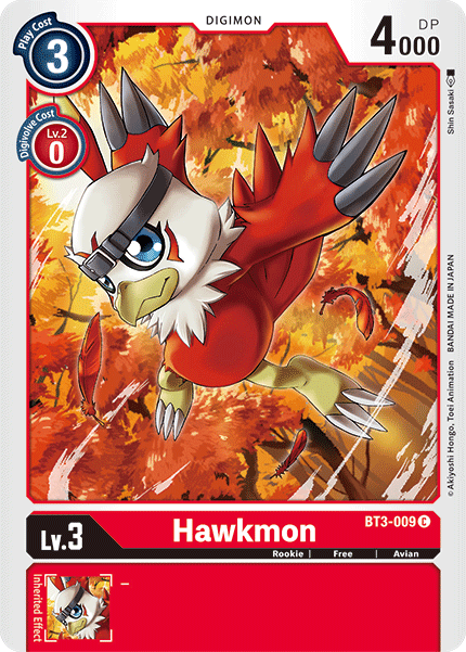 Hawkmon [BT3-009] [Release Special Booster Ver.1.5] | Clutch Gaming