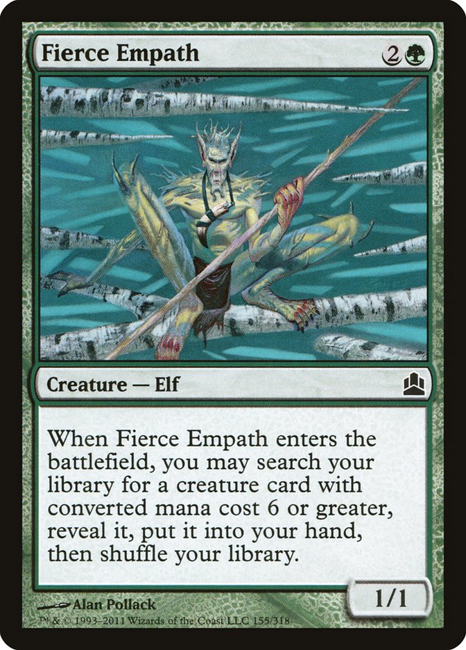 Fierce Empath [Commander 2011] | Clutch Gaming