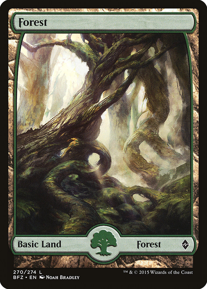 Forest (270) [Battle for Zendikar] | Clutch Gaming