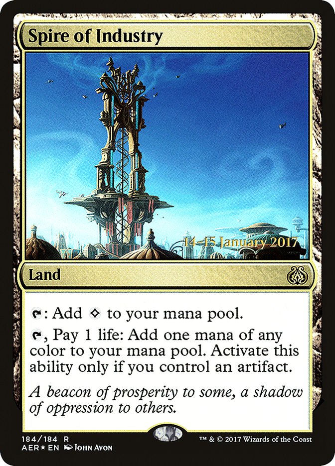 Spire of Industry [Aether Revolt Prerelease Promos] | Clutch Gaming