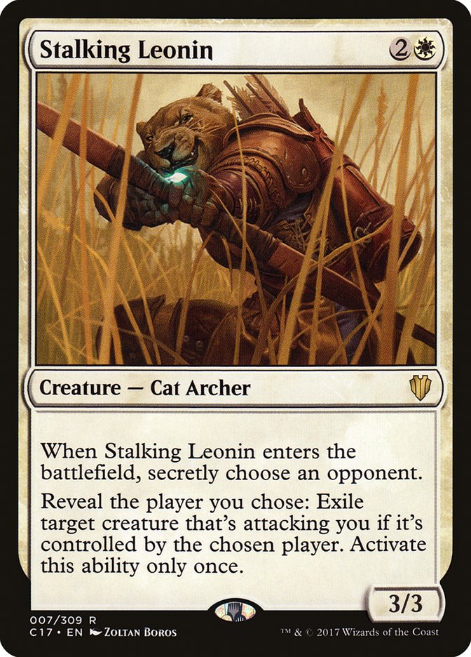 Stalking Leonin [Commander 2017] | Clutch Gaming