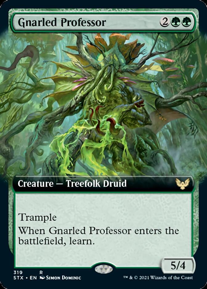 Gnarled Professor (Extended Art) [Strixhaven: School of Mages] | Clutch Gaming