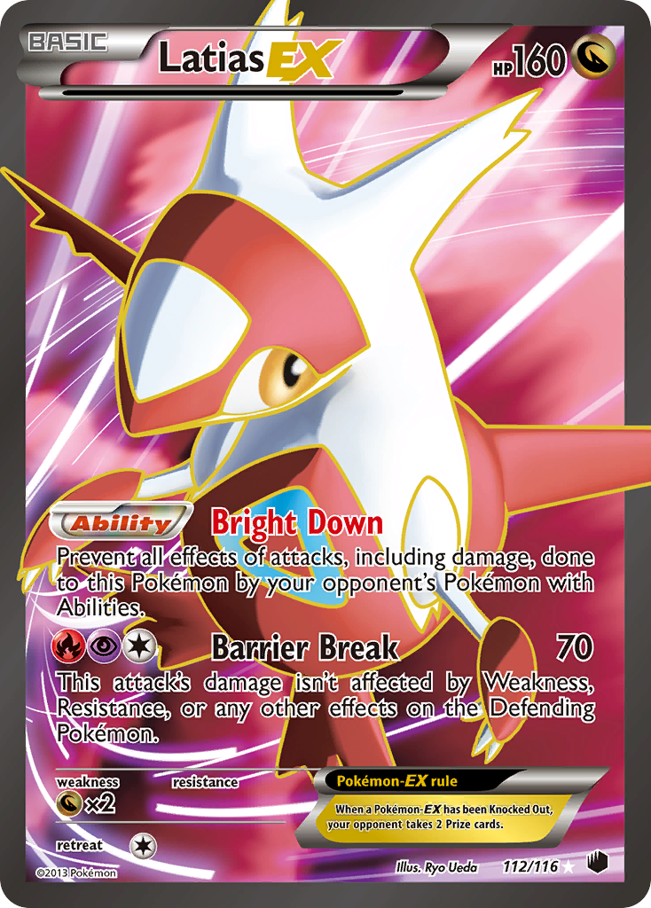 Latias EX (112/116) [Black & White: Plasma Freeze] | Clutch Gaming