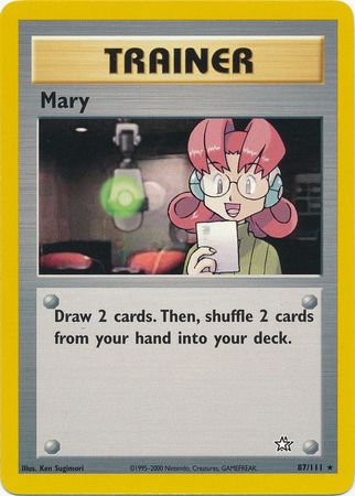 Mary (87/111) [Neo Genesis Unlimited] | Clutch Gaming