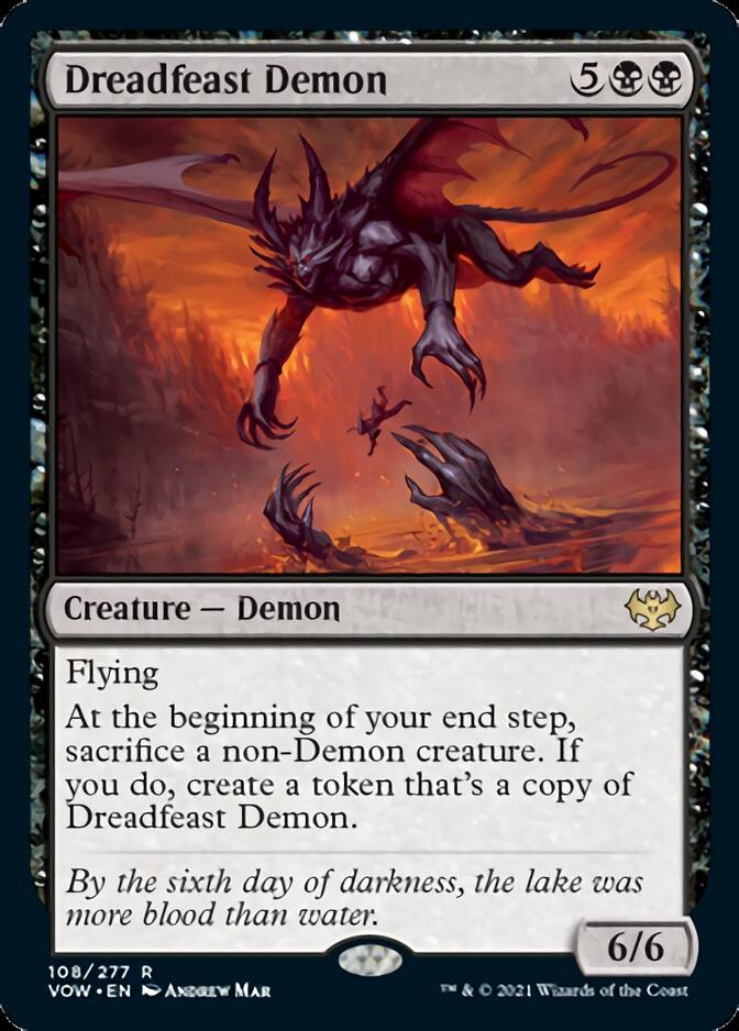 Dreadfeast Demon [Innistrad: Crimson Vow] | Clutch Gaming