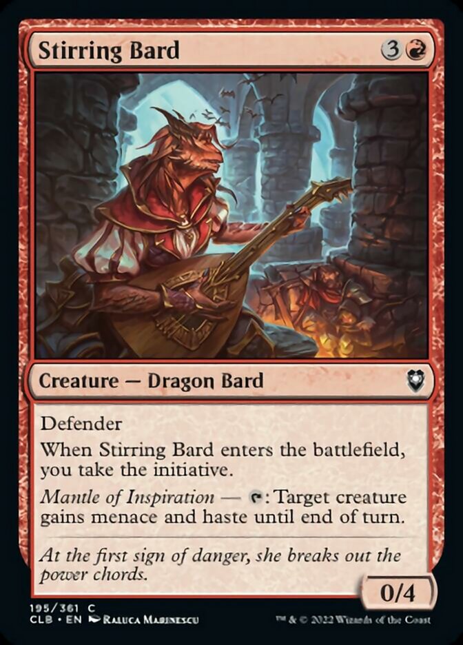 Stirring Bard [Commander Legends: Battle for Baldur's Gate] | Clutch Gaming