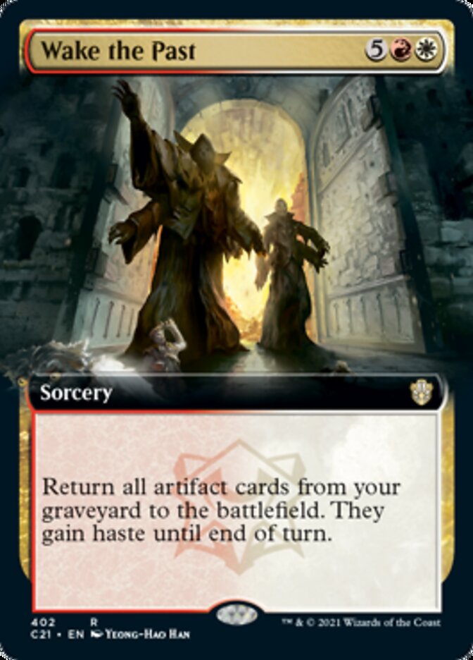 Wake the Past (Extended Art) [Commander 2021] | Clutch Gaming