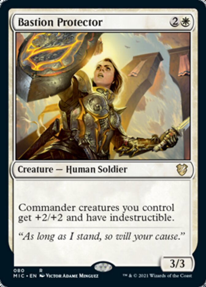 Bastion Protector [Innistrad: Midnight Hunt Commander] | Clutch Gaming