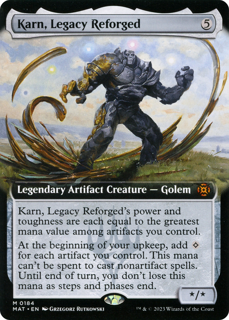 Karn, Legacy Reforged (Extended Art) [March of the Machine: The Aftermath] | Clutch Gaming