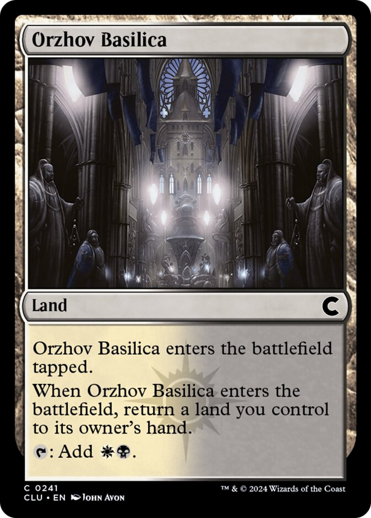 Orzhov Basilica [Ravnica: Clue Edition] | Clutch Gaming