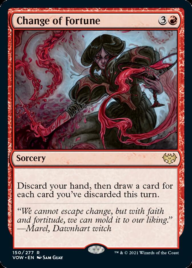 Change of Fortune [Innistrad: Crimson Vow] | Clutch Gaming