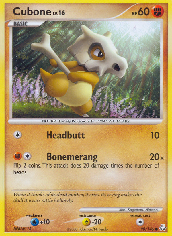 Cubone (90/146) [Diamond & Pearl: Legends Awakened] | Clutch Gaming