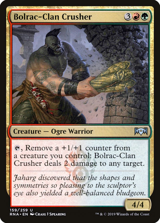 Bolrac-Clan Crusher [Ravnica Allegiance] | Clutch Gaming