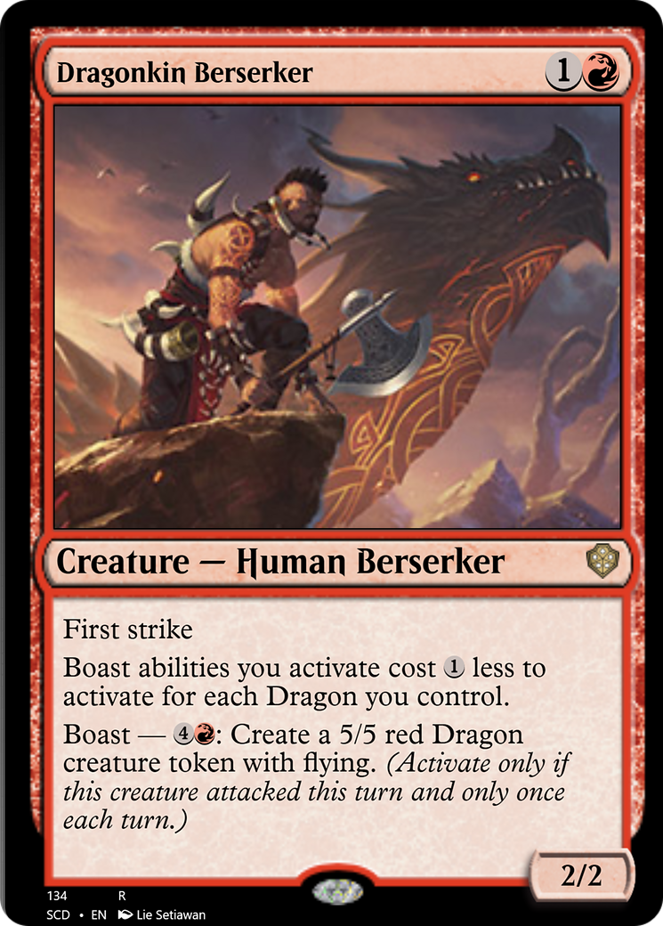 Dragonkin Berserker [Starter Commander Decks] | Clutch Gaming