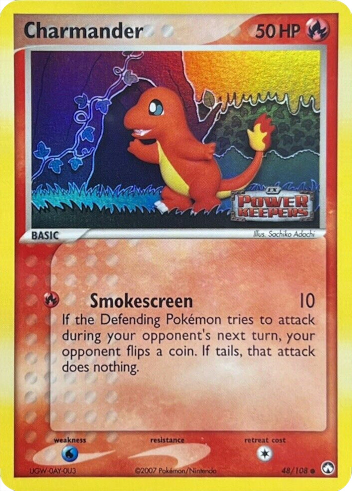 Charmander (48/108) (Stamped) [EX: Power Keepers] | Clutch Gaming