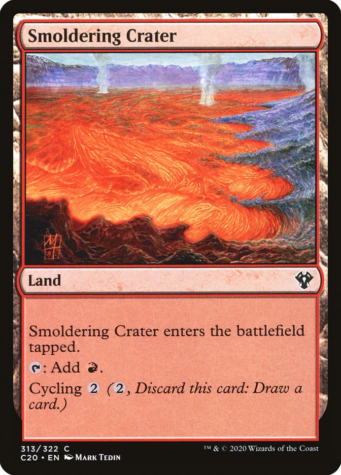 Smoldering Crater [Commander 2020] | Clutch Gaming