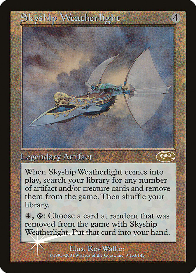 Skyship Weatherlight (Kev Walker) [Planeshift] | Clutch Gaming