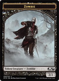 Zombie // Thopter Double-Sided Token (Game Night) [Core Set 2019 Tokens] | Clutch Gaming