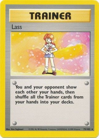 Lass (75/102) [Base Set Unlimited] | Clutch Gaming