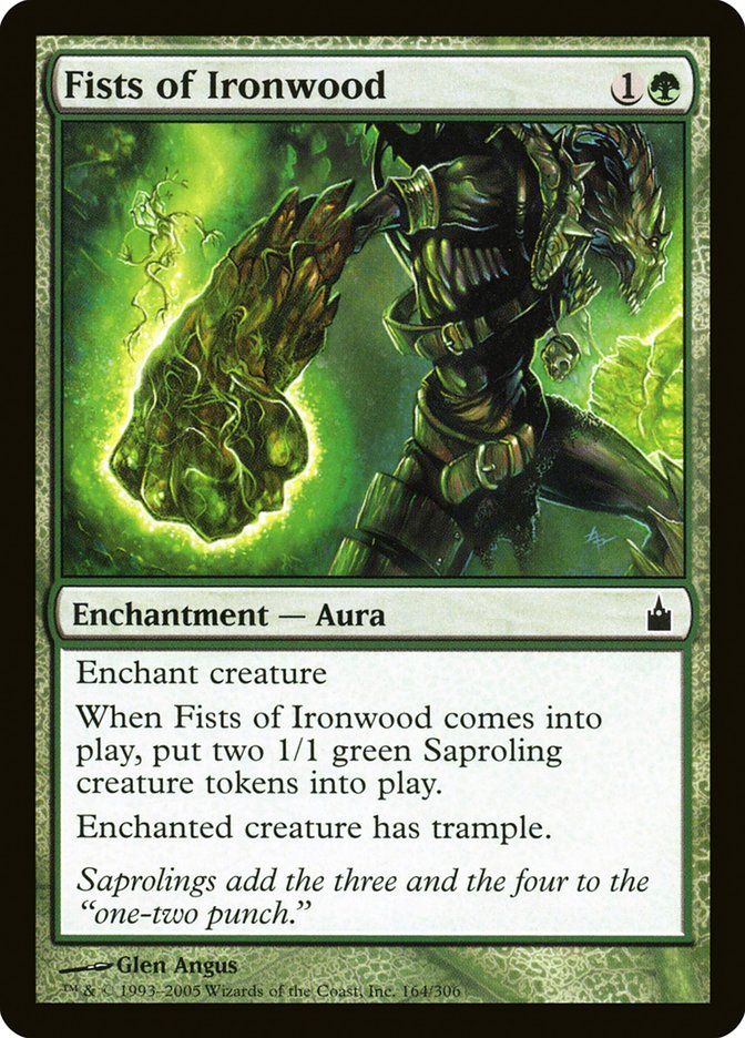 Fists of Ironwood [Ravnica: City of Guilds] | Clutch Gaming