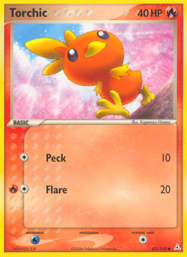 Torchic (83/110) [EX: Holon Phantoms] | Clutch Gaming