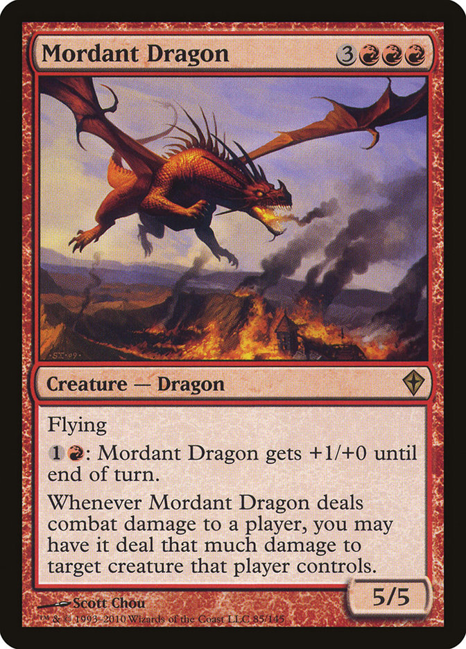 Mordant Dragon [Worldwake] | Clutch Gaming