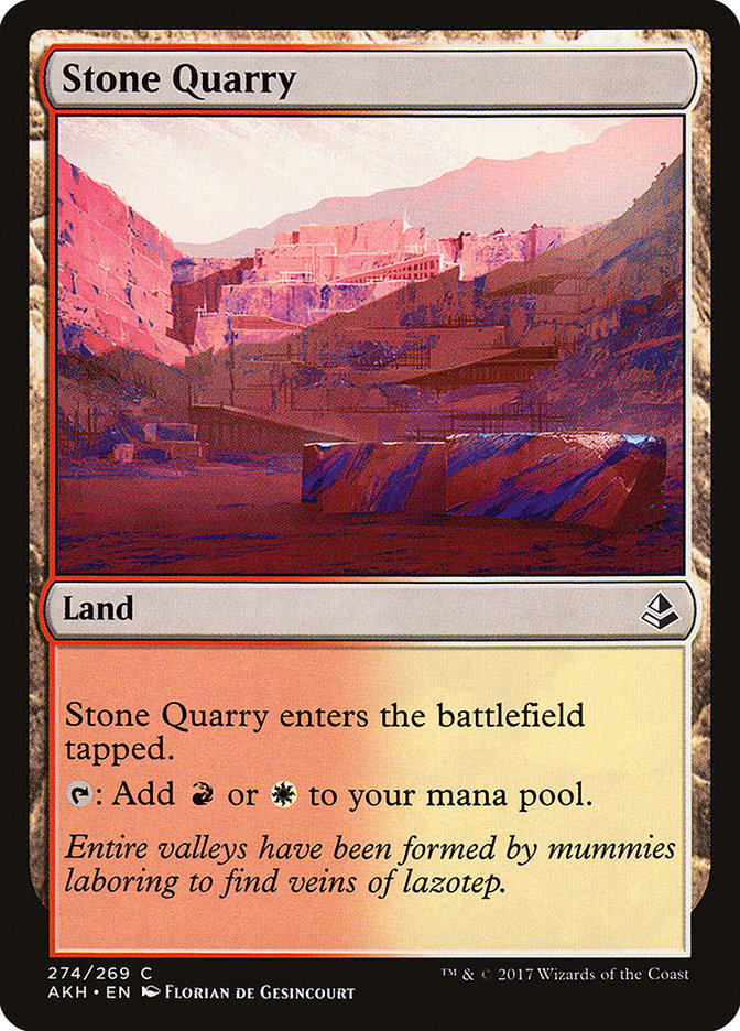 Stone Quarry [Amonkhet] | Clutch Gaming