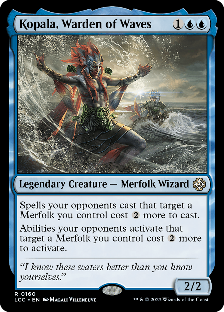 Kopala, Warden of Waves [The Lost Caverns of Ixalan Commander] | Clutch Gaming