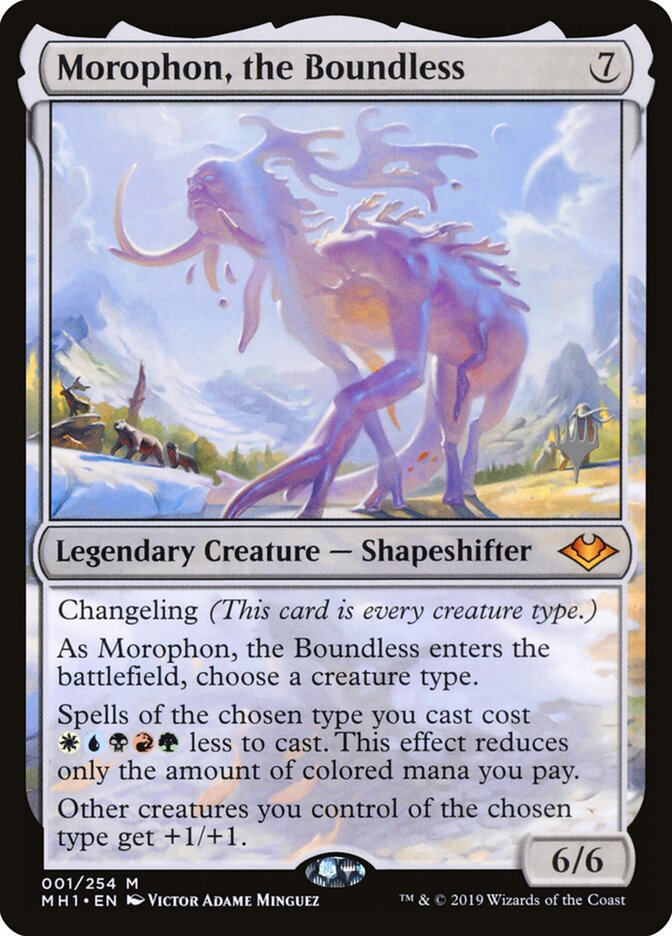 Morophon, the Boundless (Promo Pack) [Modern Horizons Promos] | Clutch Gaming