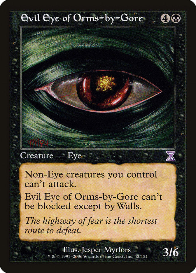 Evil Eye of Orms-by-Gore [Time Spiral Timeshifted] | Clutch Gaming