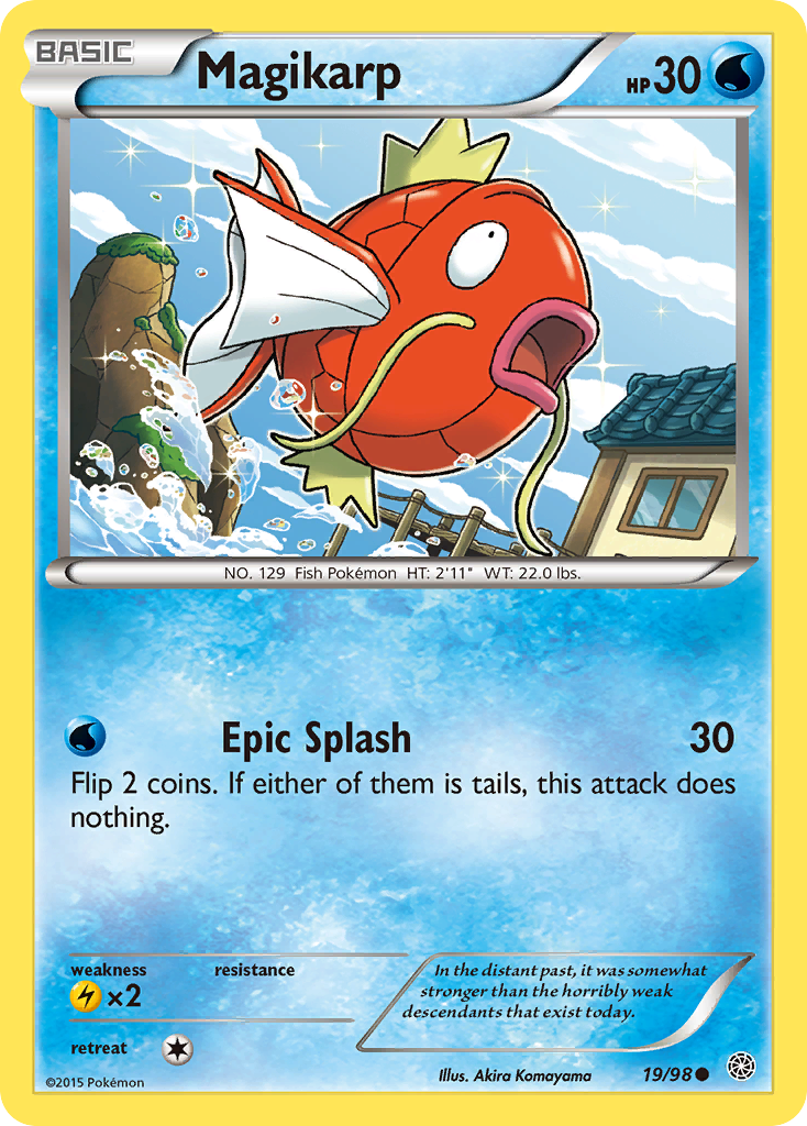 Magikarp (19/98) [XY: Ancient Origins] | Clutch Gaming