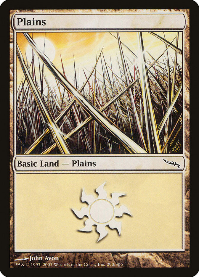 Plains (290) [Mirrodin] | Clutch Gaming