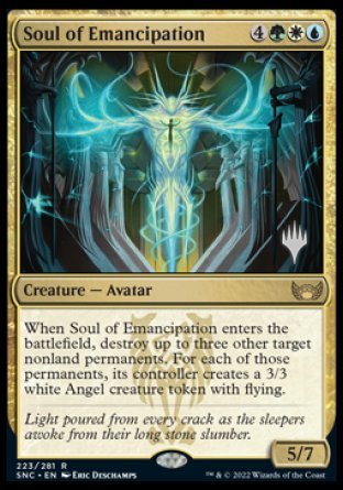 Soul of Emancipation (Promo Pack) [Streets of New Capenna Promos] | Clutch Gaming