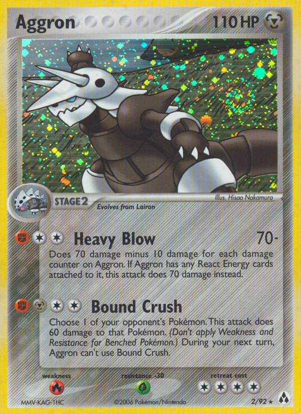 Aggron (2/92) [EX: Legend Maker] | Clutch Gaming