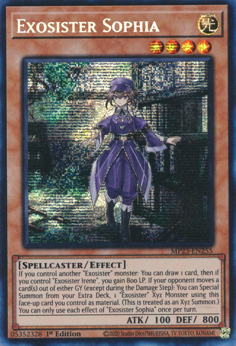 Exosister Sophia [MP23-EN255] Prismatic Secret Rare | Clutch Gaming