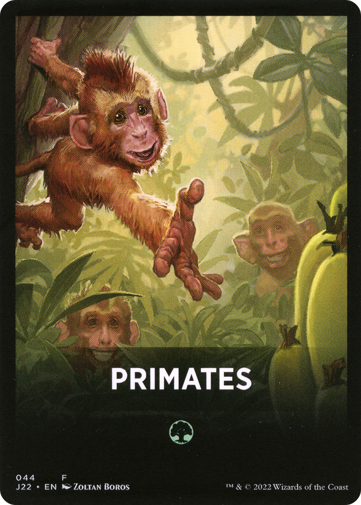 Primates Theme Card [Jumpstart 2022 Front Cards] | Clutch Gaming