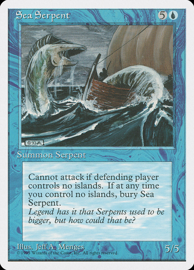 Sea Serpent [Fourth Edition] | Clutch Gaming