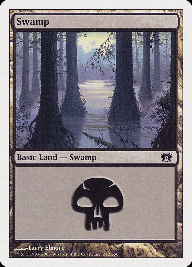 Swamp (342) [Eighth Edition] | Clutch Gaming