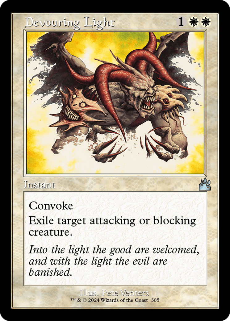 Devouring Light (Retro Frame) [Ravnica Remastered] | Clutch Gaming