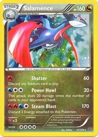 Salamence (57/108) (Cosmos Holo) (Blister Exclusive) [XY: Roaring Skies] | Clutch Gaming