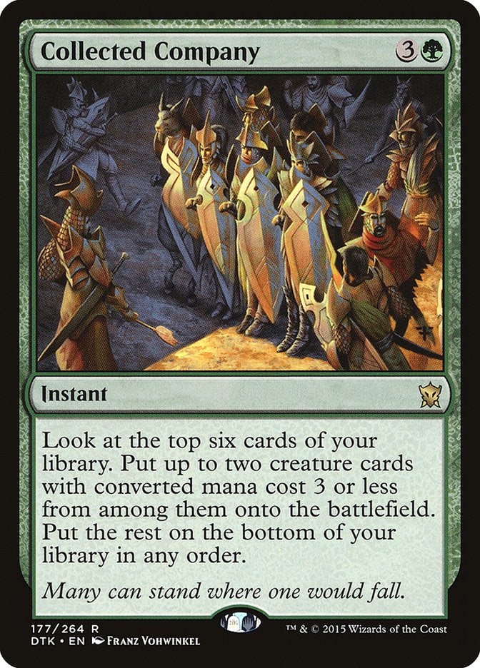 Collected Company [Dragons of Tarkir] | Clutch Gaming