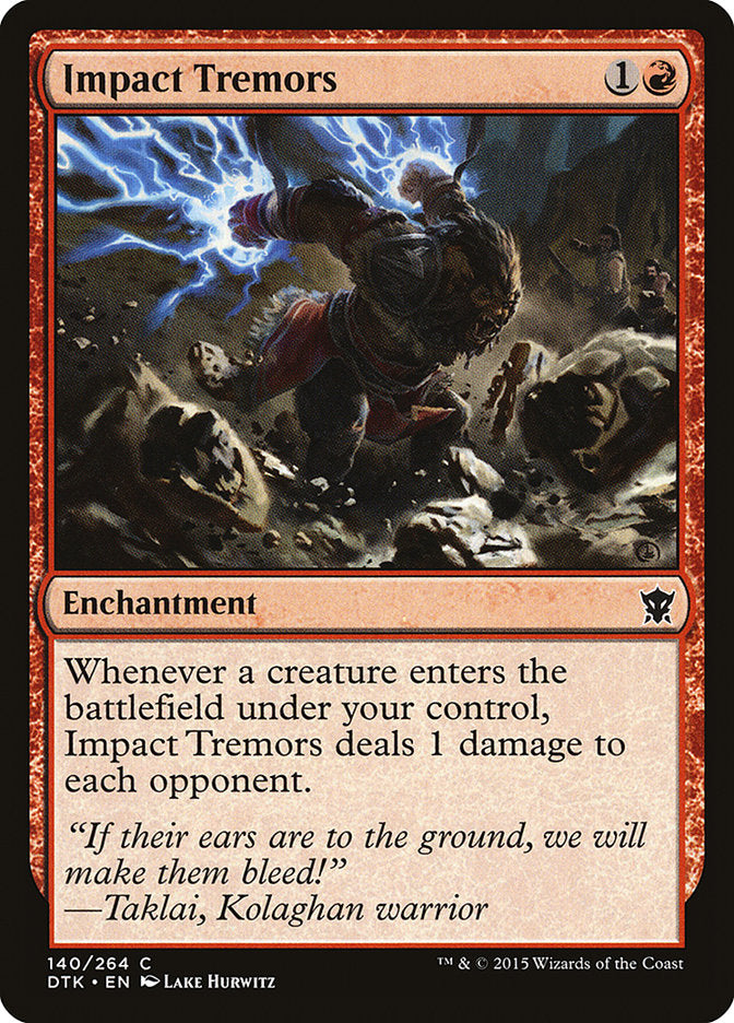 Impact Tremors [Dragons of Tarkir] | Clutch Gaming