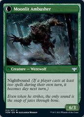 Oakshade Stalker // Moonlit Ambusher [Innistrad: Crimson Vow] | Clutch Gaming